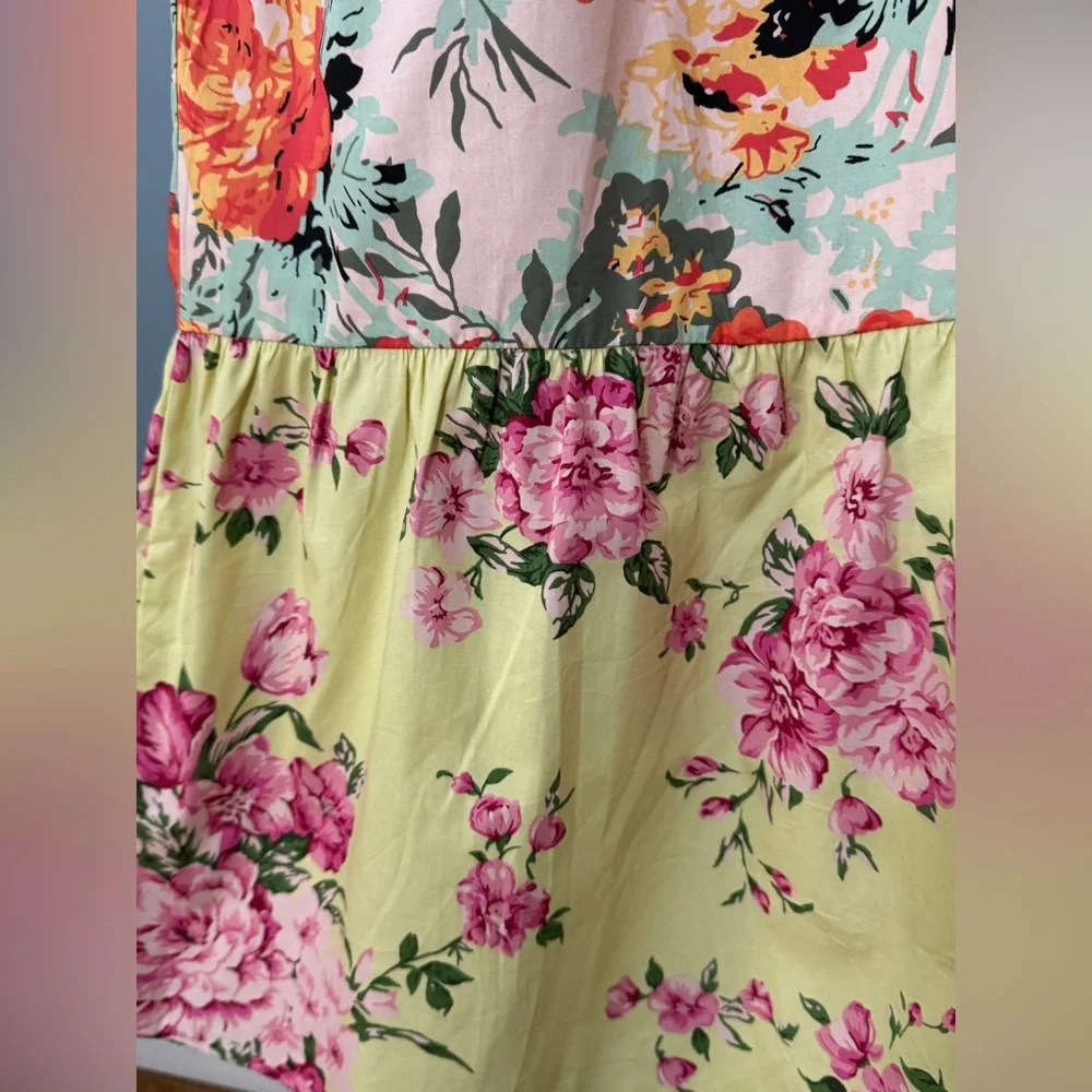 105 • ON SALE!...Emilia Botanical Maxi Dress | French Country Floral Tiered Maxi - Picture 5 of 11